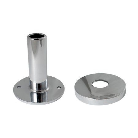 Keeney Mfg PEX Stub-Out Support and Cover, Chrome K857-30